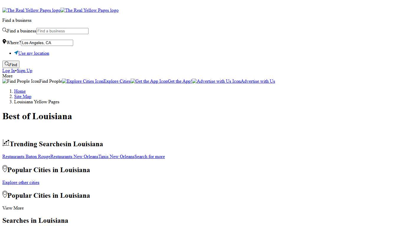 Louisiana Yellow Pages